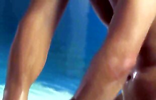 Anal massage to get his mood better arousing session