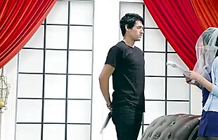 Hunk college guy xander fucks miss brenna and babe yuri